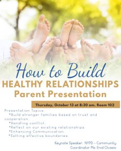 Healthy Relationships Flyer